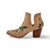 Crasho Nude Bright Multi Bootie