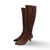 G7121 Brown "flexfit"  Knee-High Boot