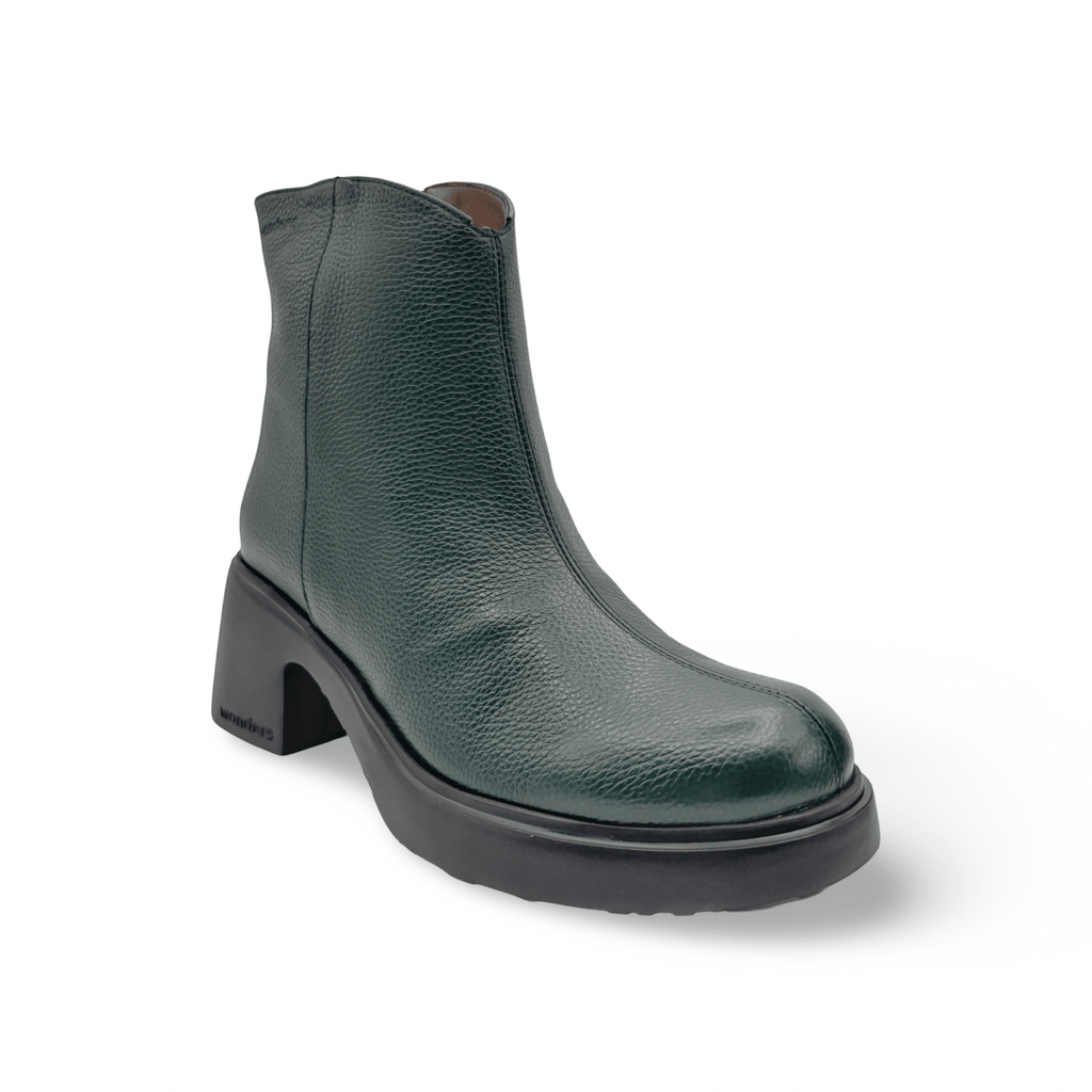 E7125 Green Ankle Boot