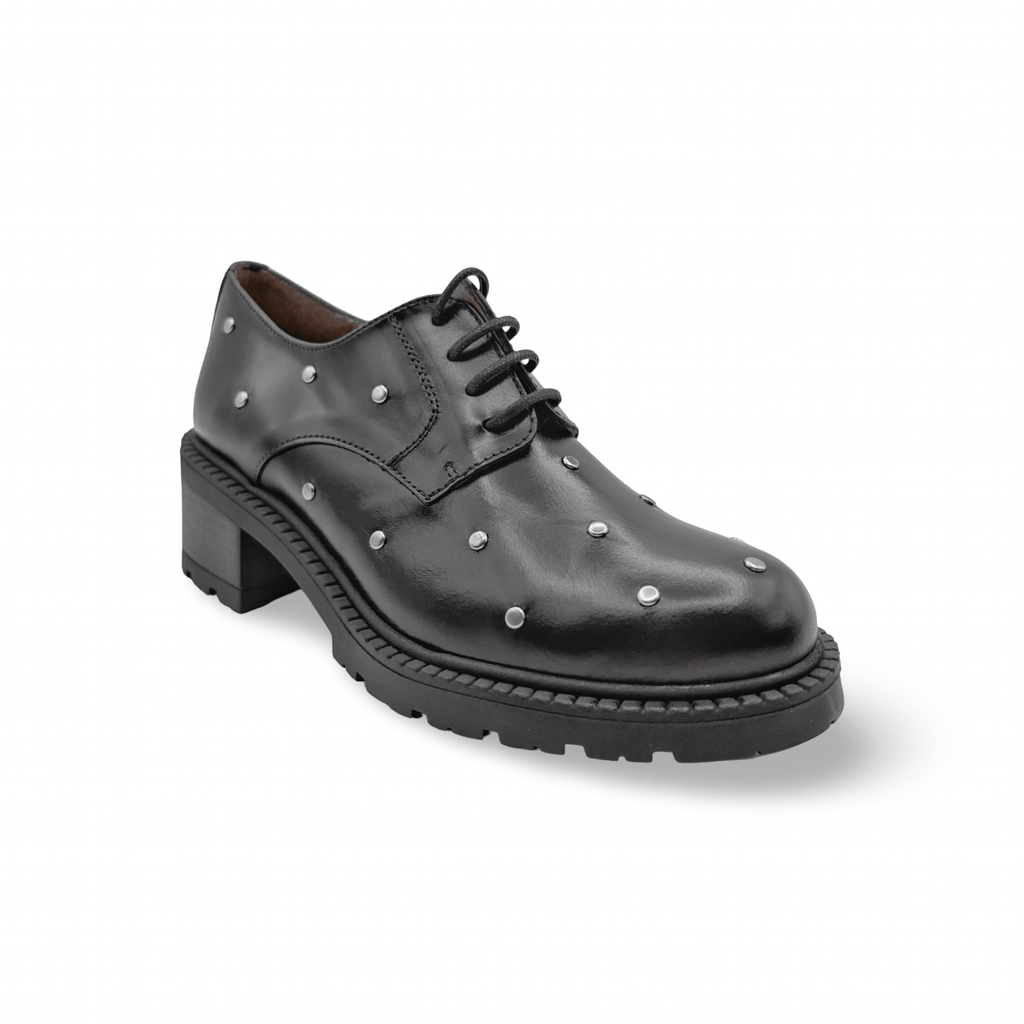D1430 Black Oxford Loafer