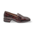 C5020 Burgundy Patent Croco Loafer