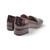 C5020 Burgundy Patent Croco Loafer