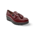 C33342 Burgundy Wedge Loafers