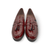 C33342 Burgundy Wedge Loafers