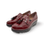 C33342 Burgundy Wedge Loafers