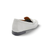 JOEY White Leather Loafer