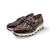 C7612 Burgundy Snakeskin Loafer