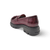 A4303 Burgundy Platform Loafer