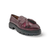 A4303 Burgundy Platform Loafer