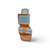 Miami Blue/Tan Sandal
