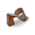 Miami Blue/Tan Sandal