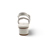 Hofu White Leather Sandal