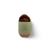 Atzi Green Leather Flat