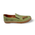 Atzi Green Leather Flat