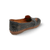 Atzi Black Leather Flat