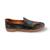 Atzi Black Leather Flat