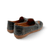 Atzi Black Leather Flat