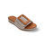 Gia Grey Adjustable Leather Slide