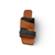 Xilo Black/Tan Leather Slide