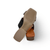 Xilo Black/Tan Leather Slide