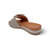 Gia Grey Adjustable Leather Slide