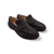 Delicato Brown Suede Loafer