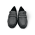 Delicato Black Leather Loafer