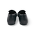 Delicato Black Leather Loafer