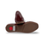 Delicato Merlot Bow Patent Ballet Flat