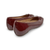 Delicato Merlot Bow Patent Ballet Flat