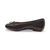 Delicato Chocolate Bow Ballet Flat