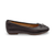 Delicato Chocolate Bow Ballet Flat