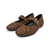 Delicato Leopard Mary-Jane Flat