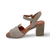 Quana Silver Grey Heel Sandal