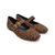 Delicato Leopard Mary-Jane Flat