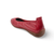 Fenja Red Leather Flat