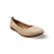 Fenja Sand Leather Flat