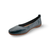 Fenja Navy Leather Flat