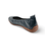 Fenja Navy Leather Flat