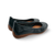 Fenja Navy Leather Flat