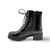 Amira Black Patent WATERPROOF Boot