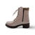 Amira Taupe Patent WATERPROOF Boot