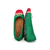 Noelle Green/Pink Knit Fabric Flat