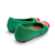 Noelle Green/Pink Knit Fabric Flat
