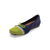 Noelle Navy/Green Knit Fabric Flat