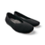 Niki Black Knit Fabric Flat