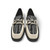 Plasma Bone & Black Loafer