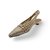 Woven Gold Leather Slingback