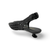 Woven Black Leather Slingback