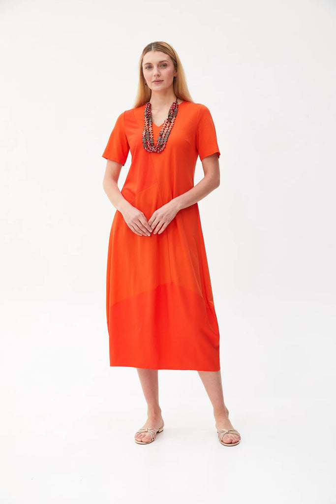S25188 Orange Dress